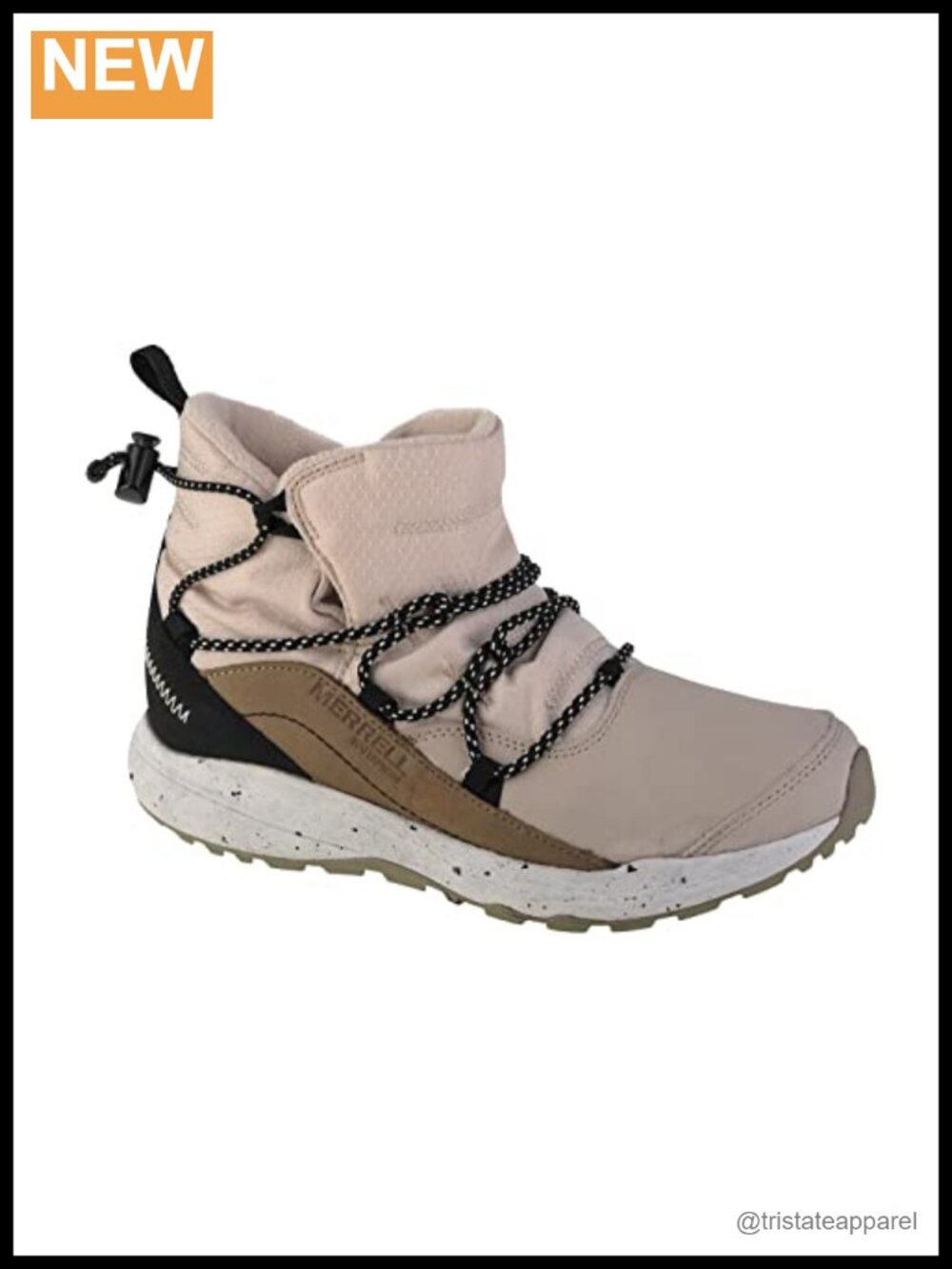 Waterproof Nubuck Leather Ankle Snow Boots Fleece Lined Warm Insulated Winter